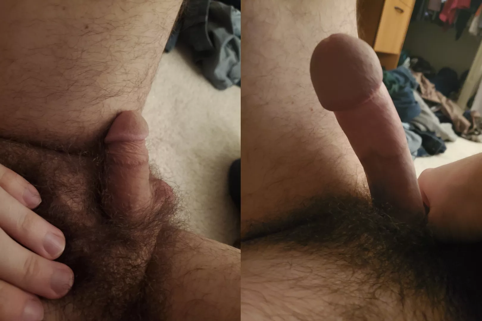 He grows up when he's pent up