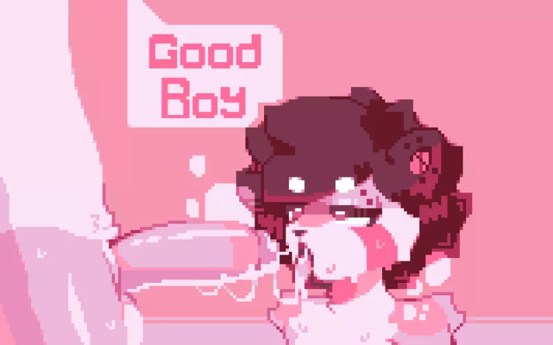 he is liking it (oc)