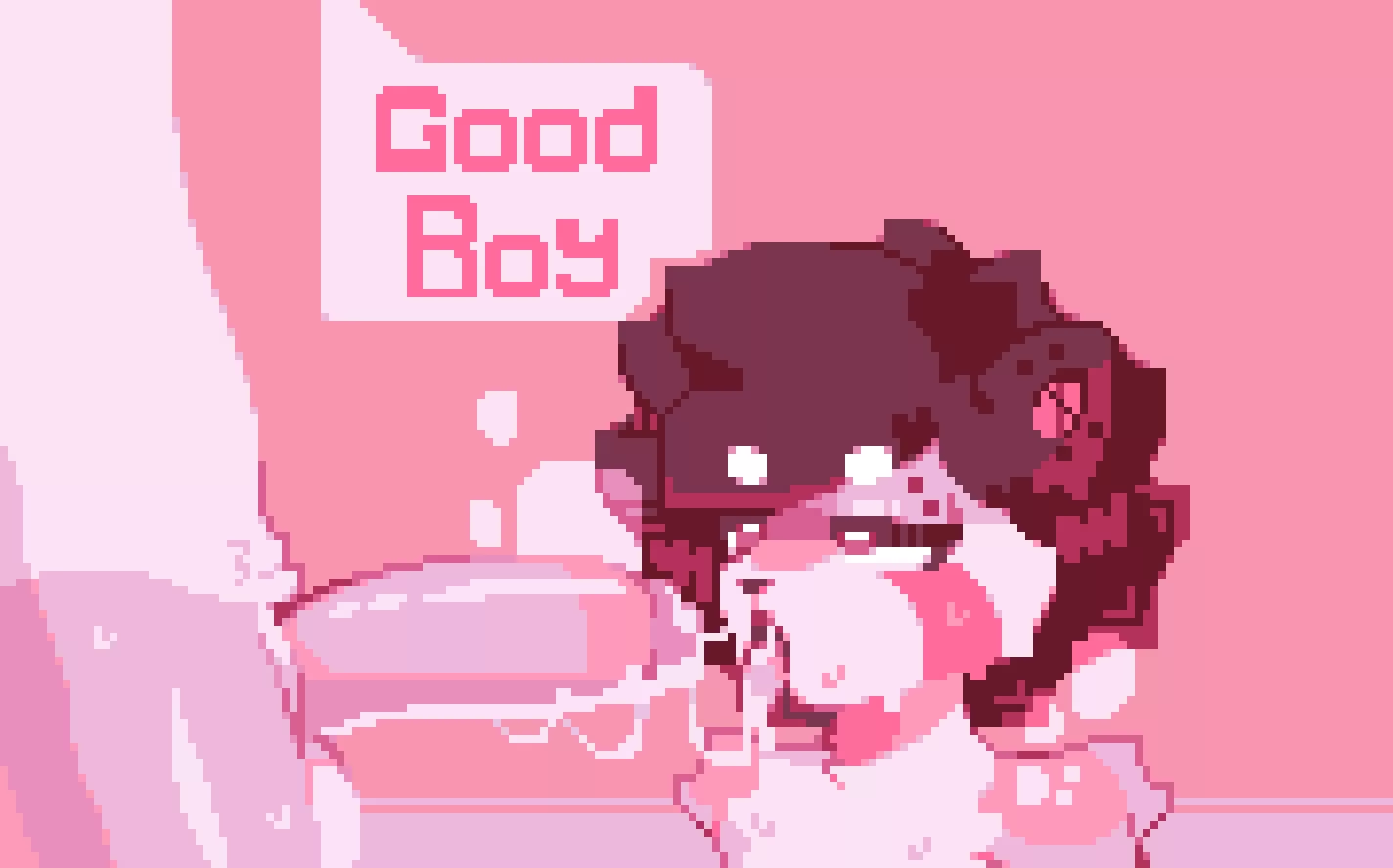 he is liking it (oc)