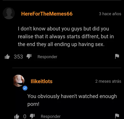 He might be onto something