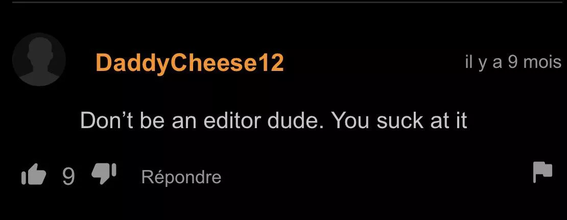 He really sucked