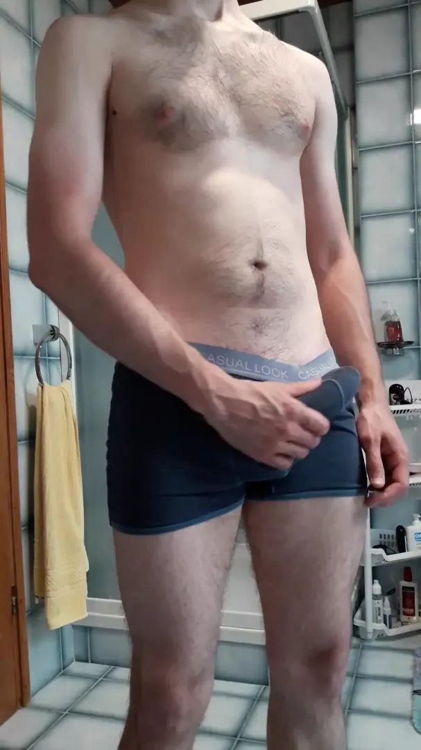 He wants to cum out