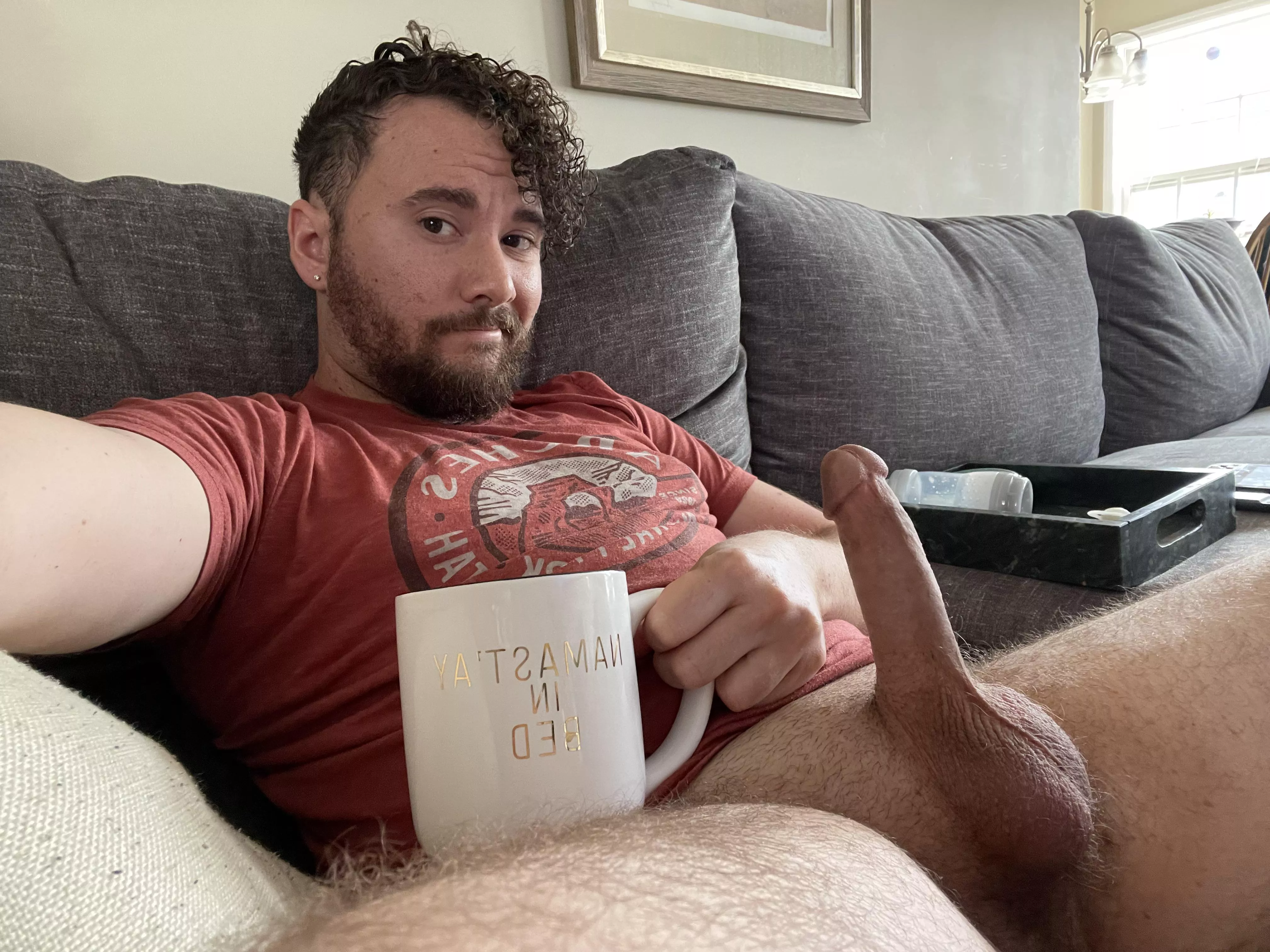 Heard coffee and sex is a good combo to start the day