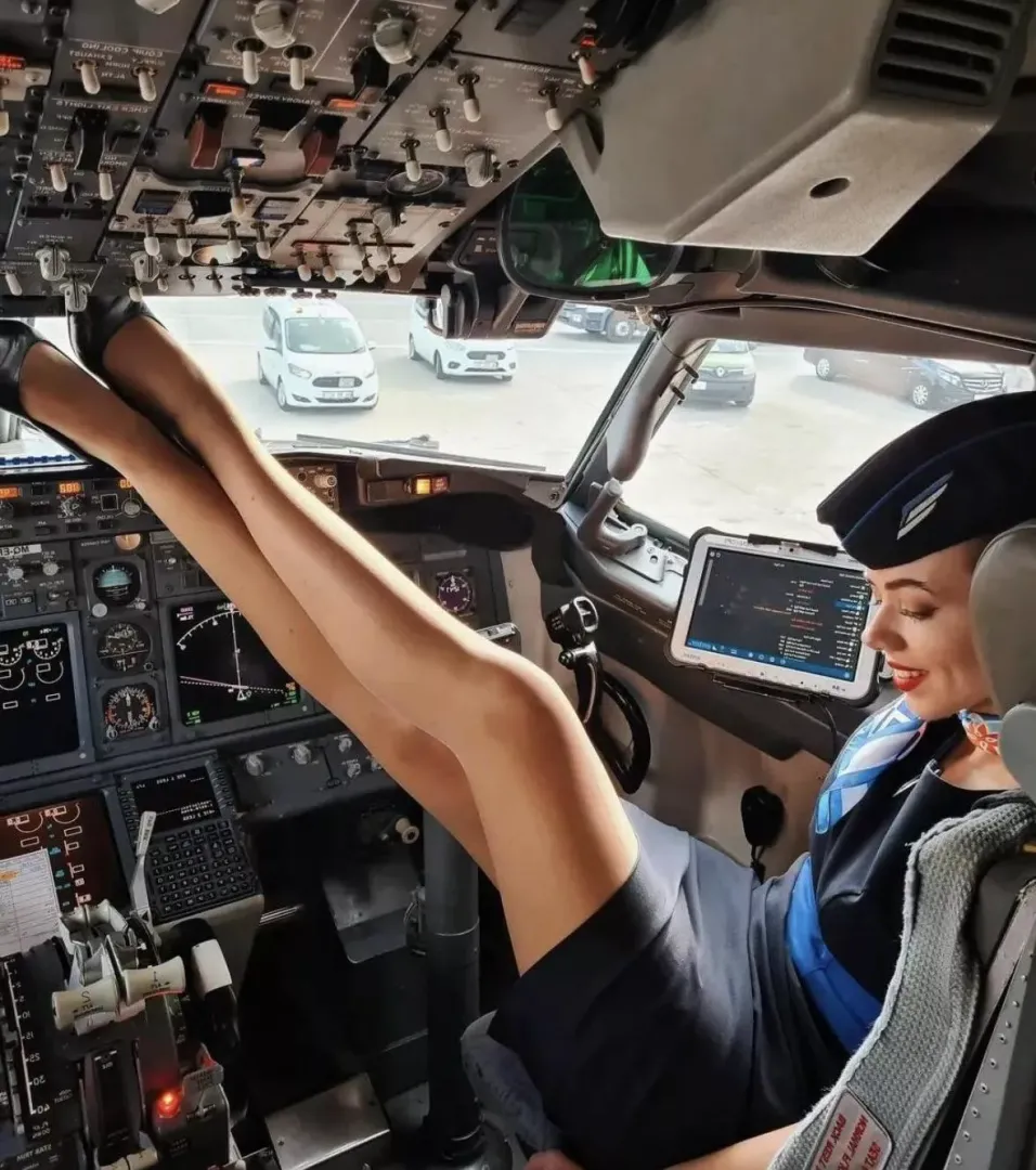 Heels in the air