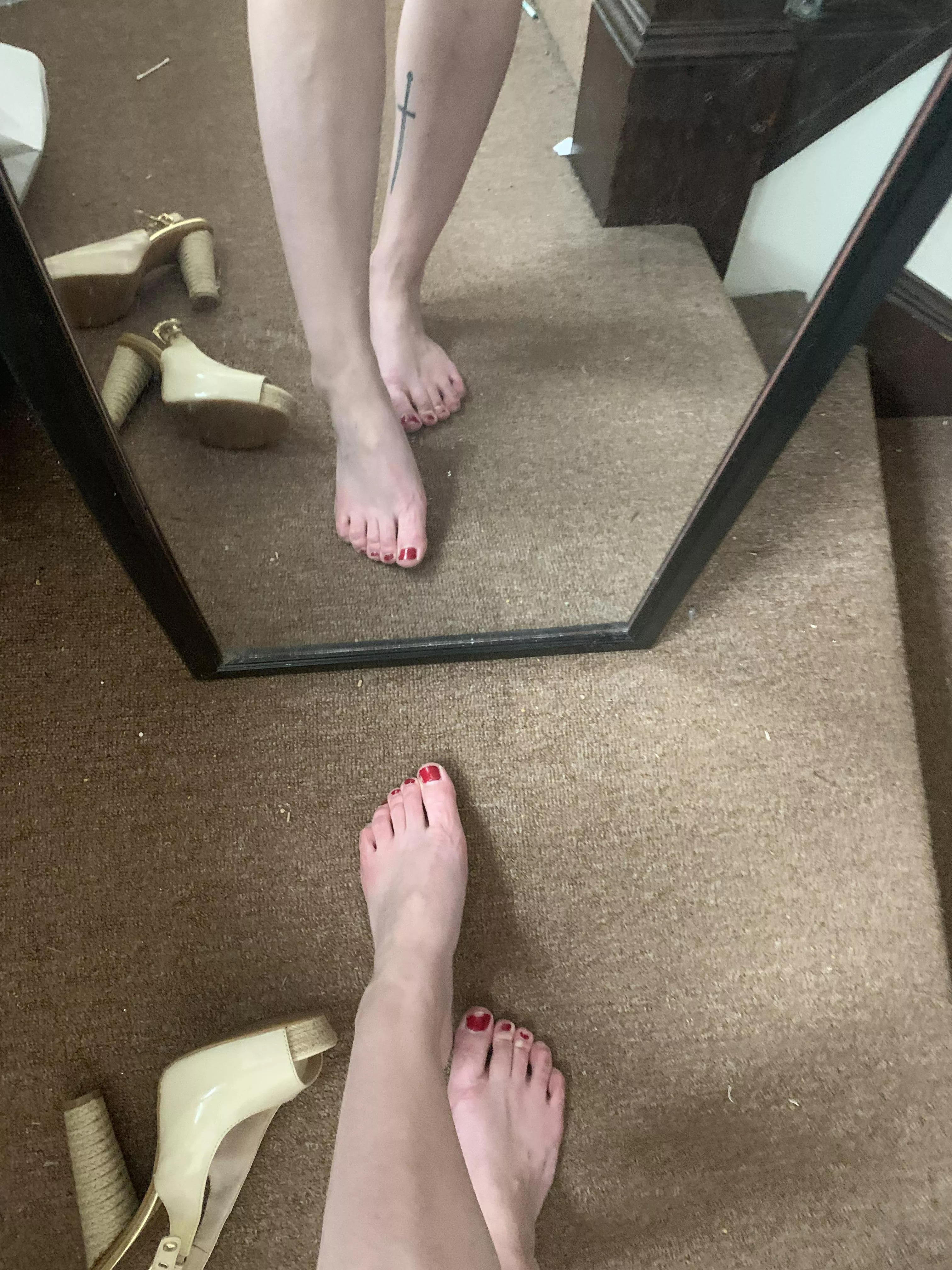 Heels off