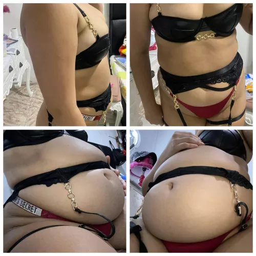 Hello friends how beautiful and beautiful is my huge belly 😍