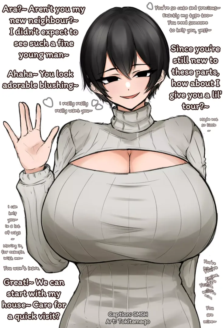 Hello, Neightbour~ [Yandere] [FDom] [Welcoming You] [Tour Offer] [Maybe Crazy Over You] [77/365]