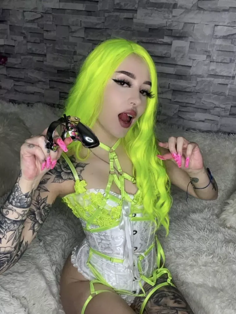 Hello sissies Are you curious in being pegged, locked and humiliated?