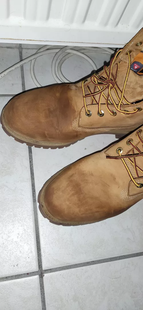 Help!!! I just used brown wax on my leather Timberland boots, and the color changed completely to a darker one. Did I just destroyed my boots, or is there ANY way to restore them(at least to a point)? Was told by the salesperson at a local Timberland's 