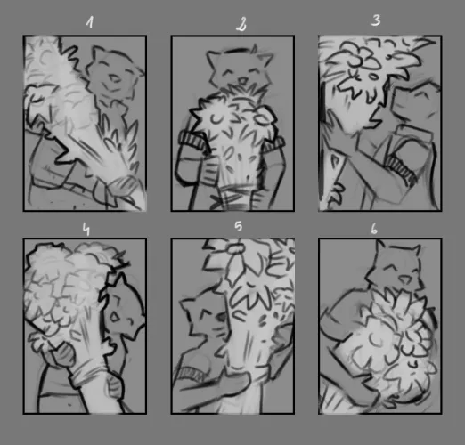 Help me choose best sketch for my flower boy ^^