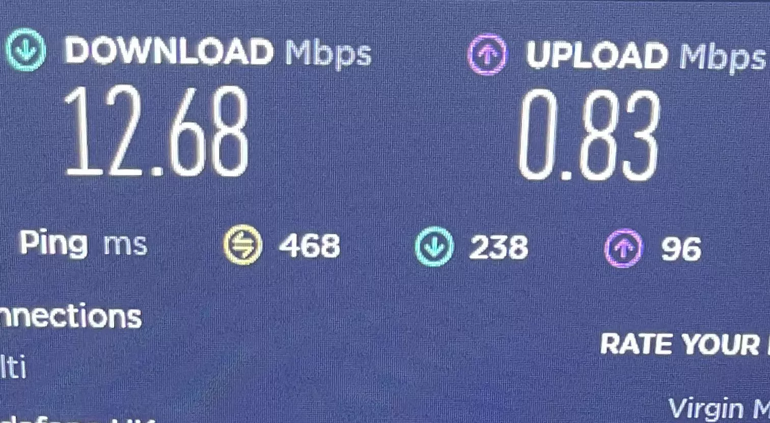 Help please! Why has my internet suddenly gone so bad!? Upload speed used to be around 20mbps & I could stream easily. Now it’s not even reaching 1mbps & I can’t play games or stream