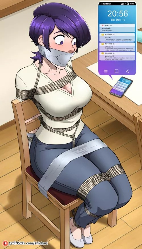 Helpless until help arrives 