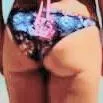 Her bum
