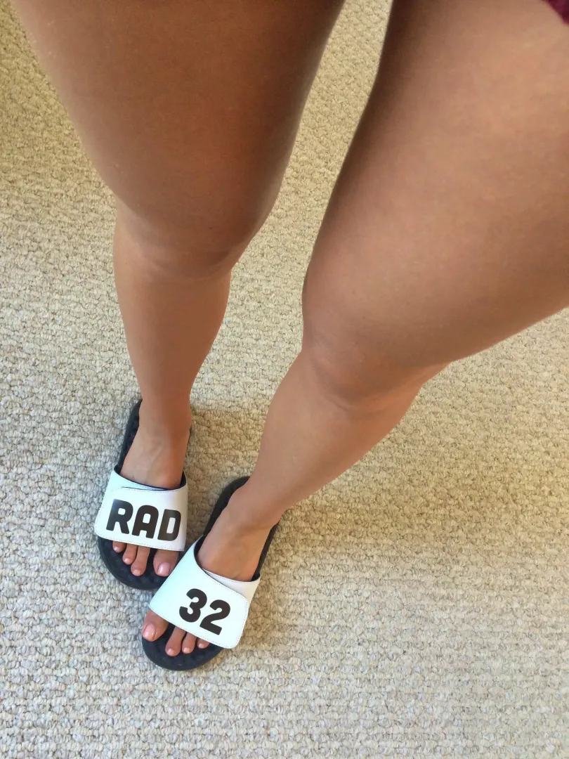 Her legs and feet