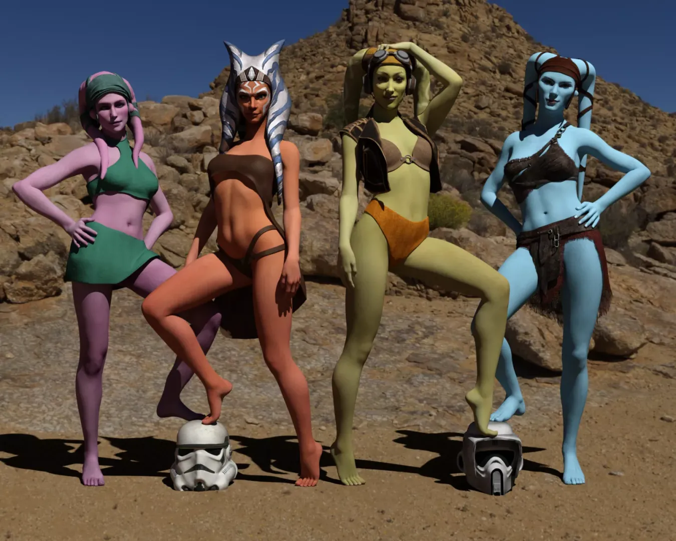 Hera, Ahsoka, and their fellow rebels go undercover to infiltrate an Imperial outpost 2 (SoleMann)