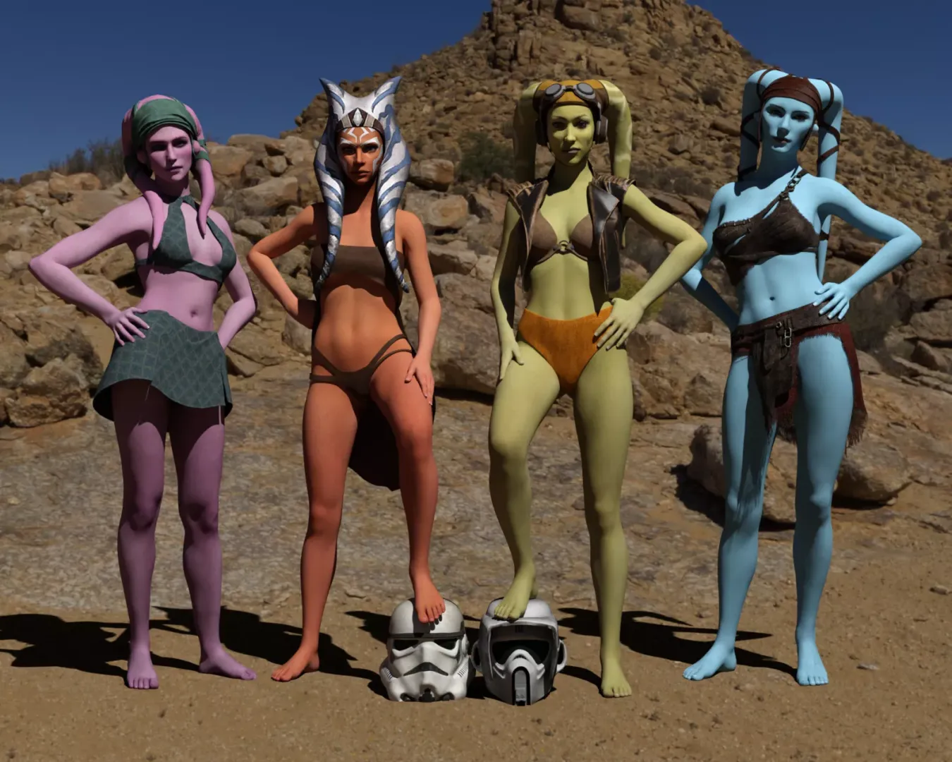 Hera, Ahsoka, and their fellow rebels go undercover to infiltrate an Imperial outpost (SoleMann)