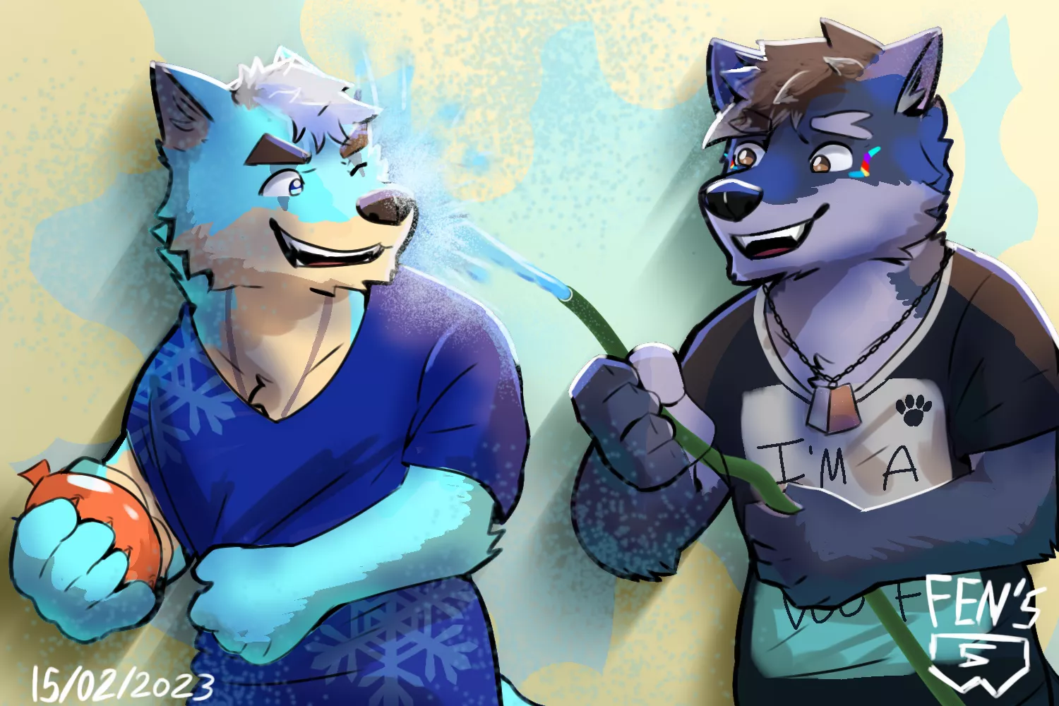 here in my country we have summer games like this, I had so much fun with my friends! (Art by me)