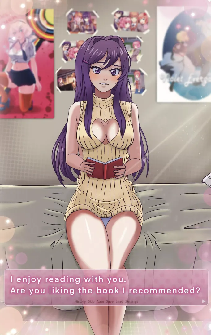 💜here’s some of my Yuri fanart, part one! Might post part 2 on my OF, if you’re interested 😉💜 Is Yuri your favorite? Let me know!💜