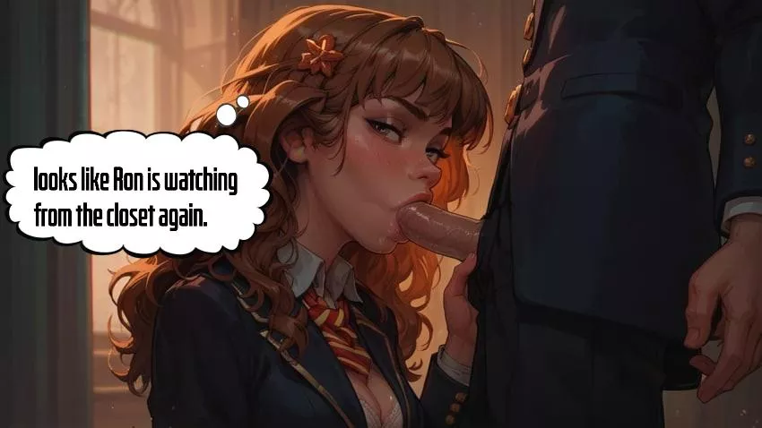 Hermione knows. 