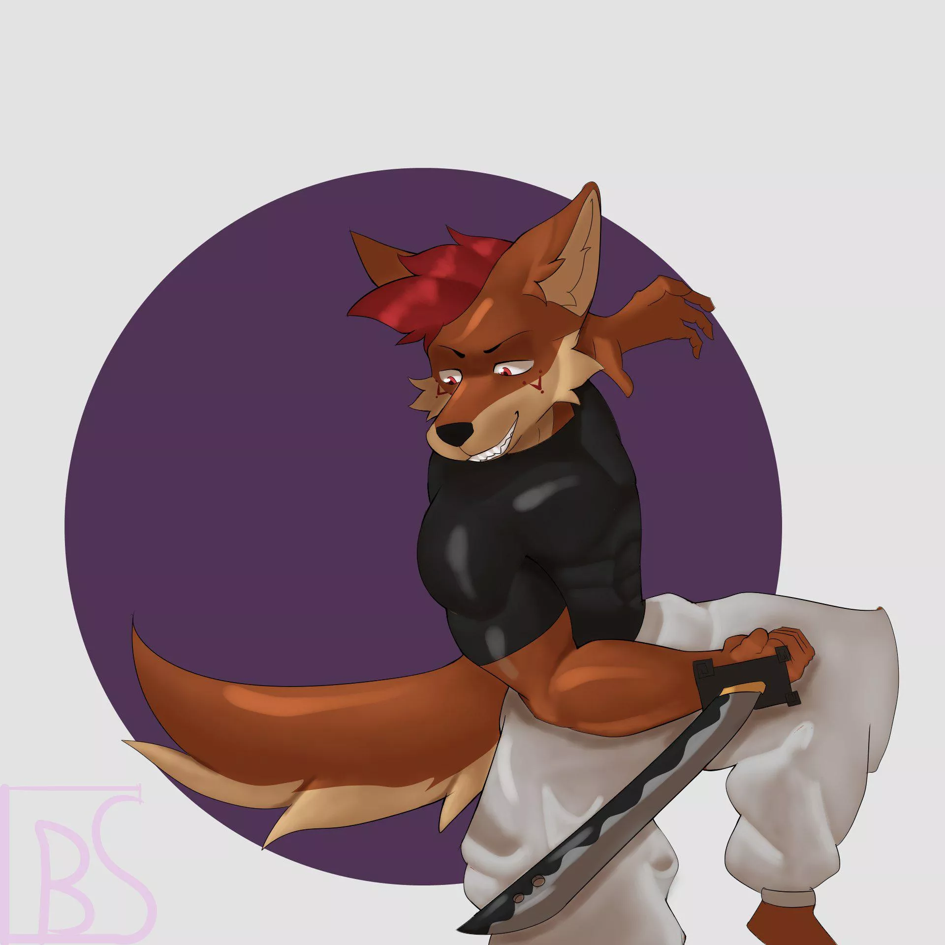 He's gonna slash ya (by me)