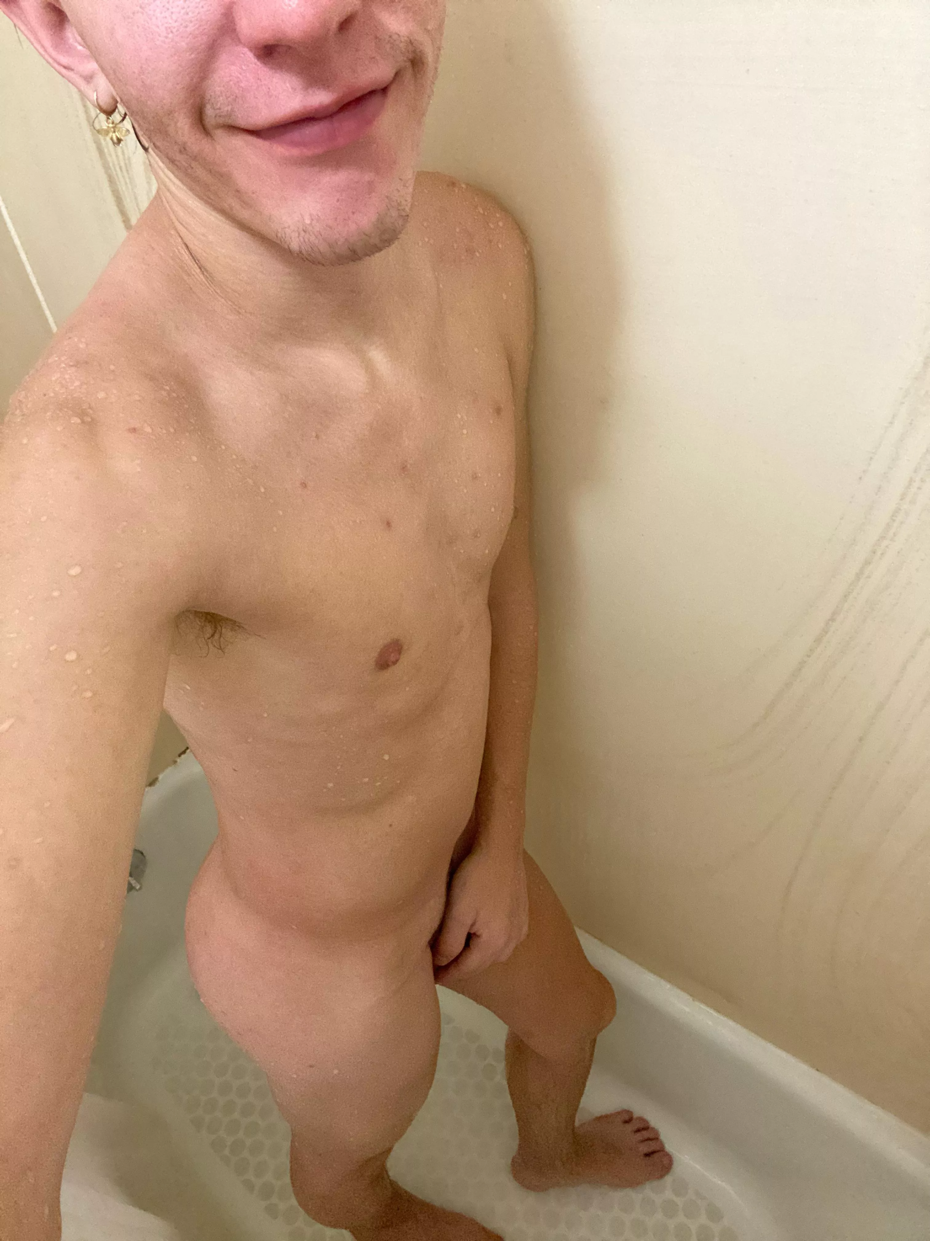 Hey hey I love a hot shower hope this isn’t to wild