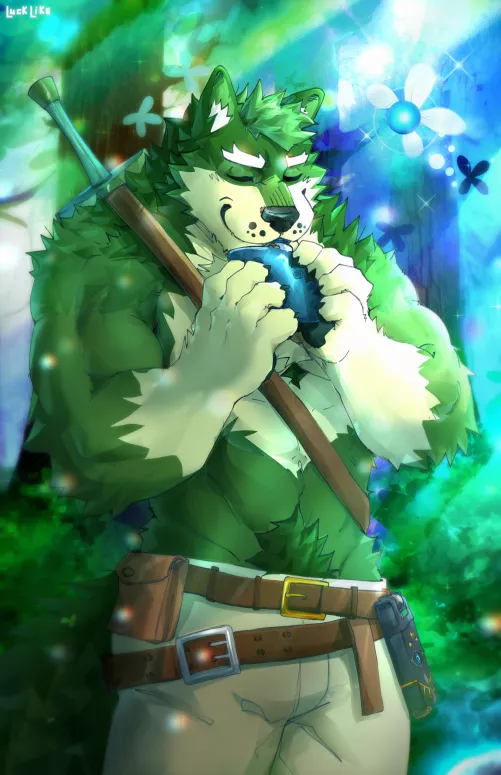 Hey listen! | Comm for Alberto Ramos | Art by me | @Luck_Like_ on twitter