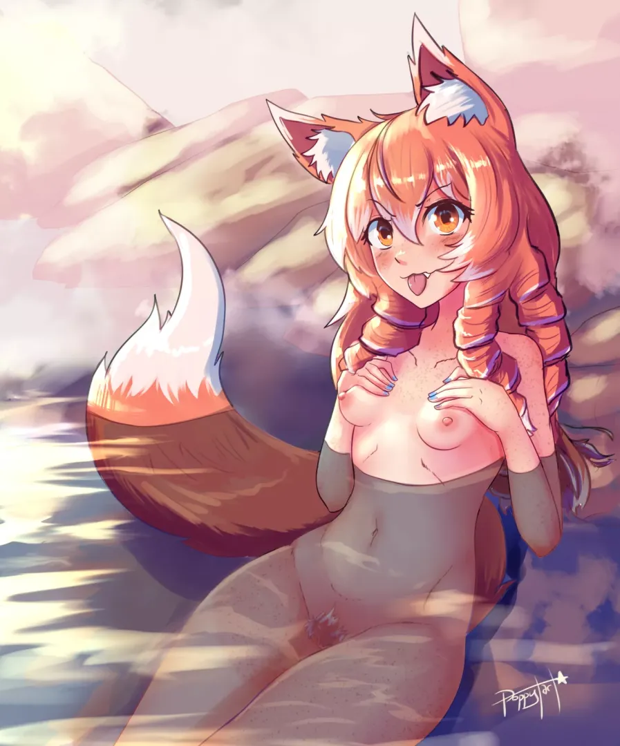 Hey! No Staring in the Mixed Bath! (Artpoppytart)
