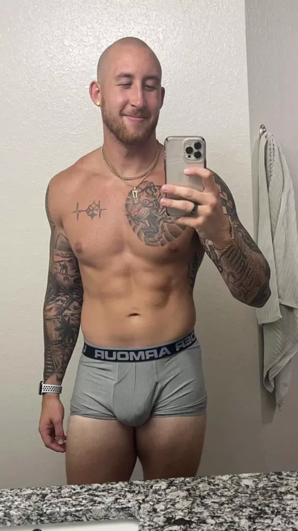 Hiding a little somethin