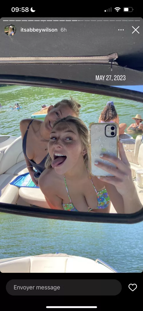 hiding in the back