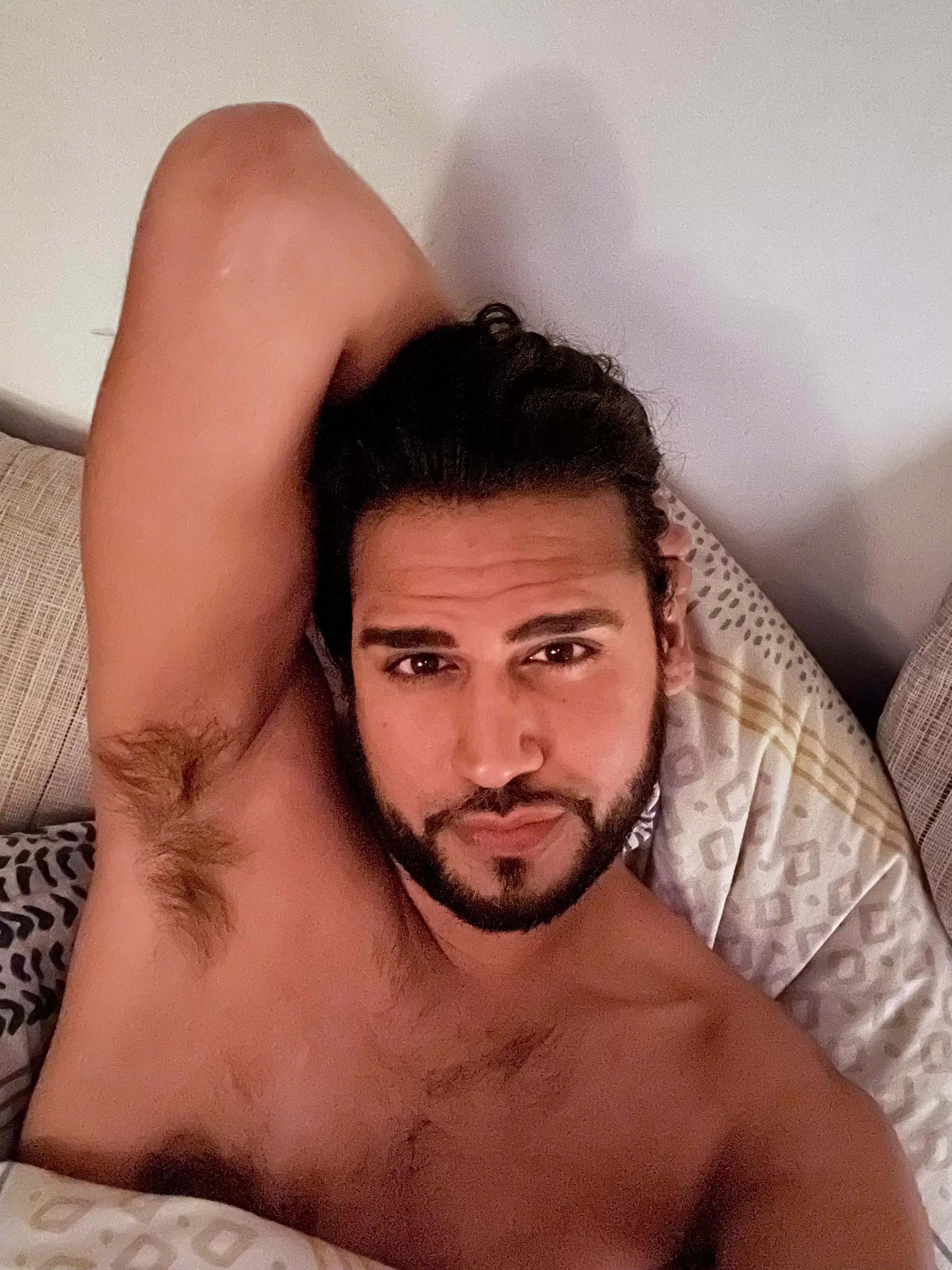 Hiding my locks behind my head 😅