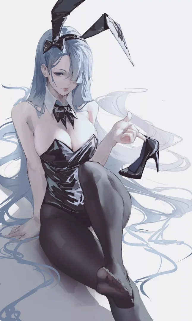 High Heel Bunny Girl