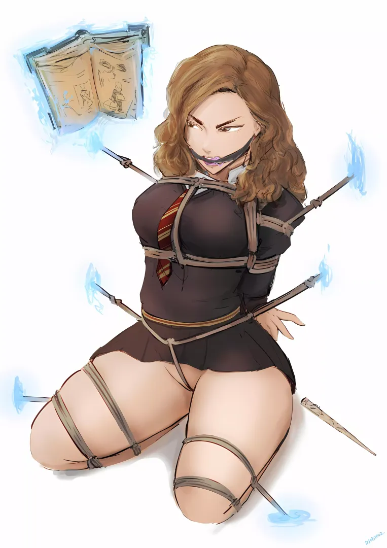 HIGH RES - Hermione Tries New Spells [diobmoz]