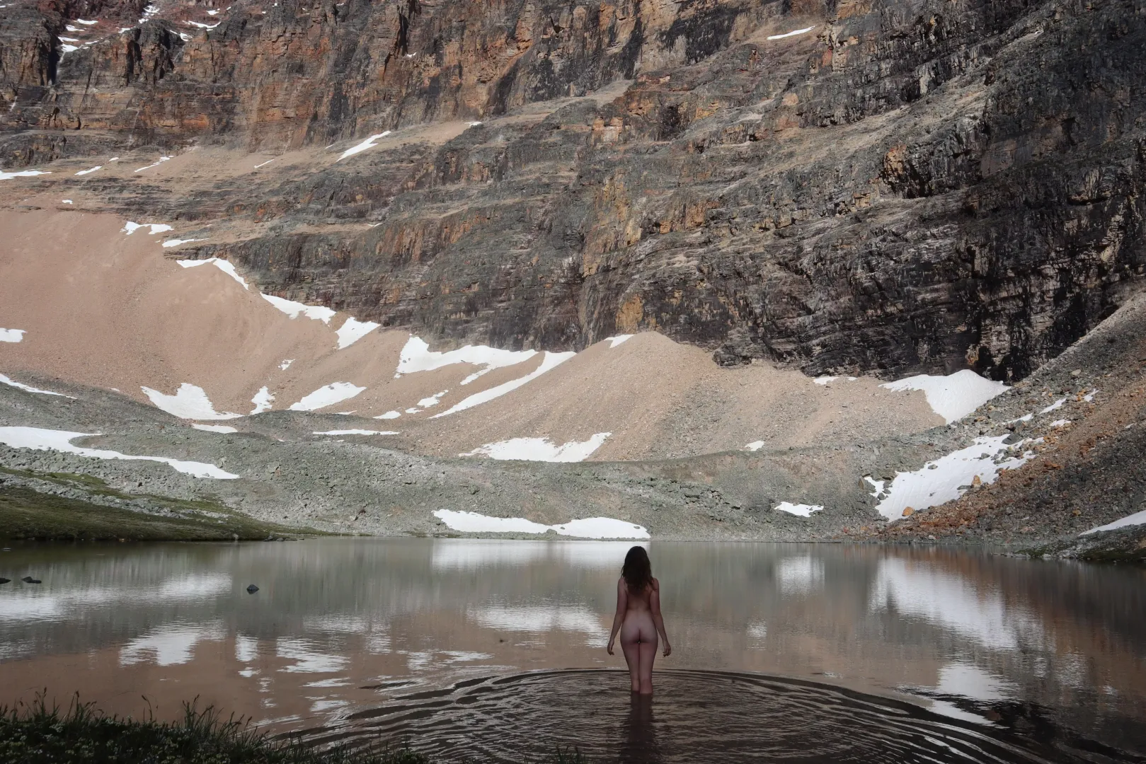 Hiked 20km to get to this beautiful lake and have it all to myself