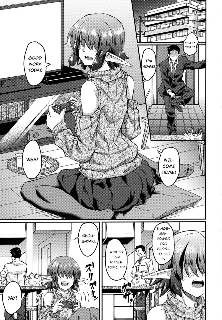 [Hirano Kawajuu] Living with an Elf Whose Hair Hides Her Eyes