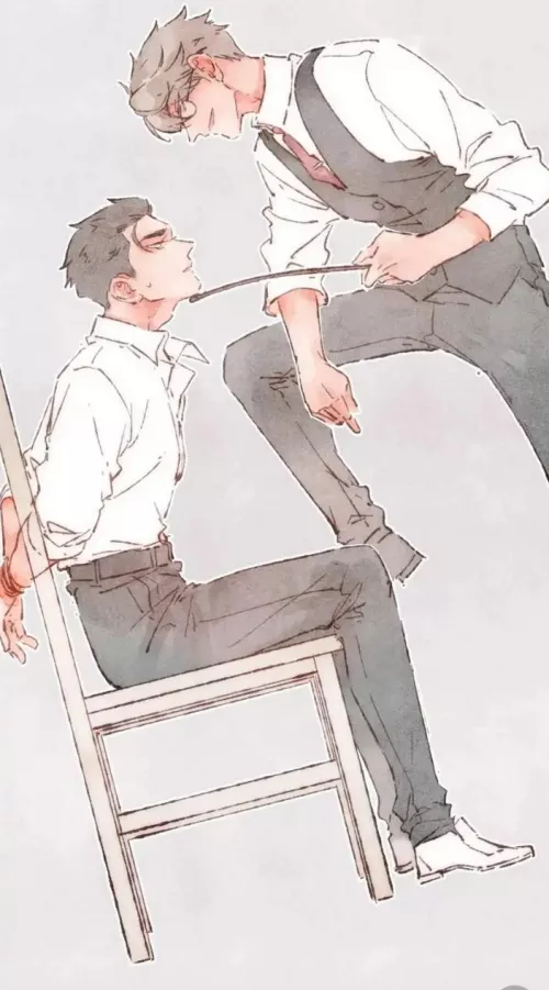 [His mark on me]