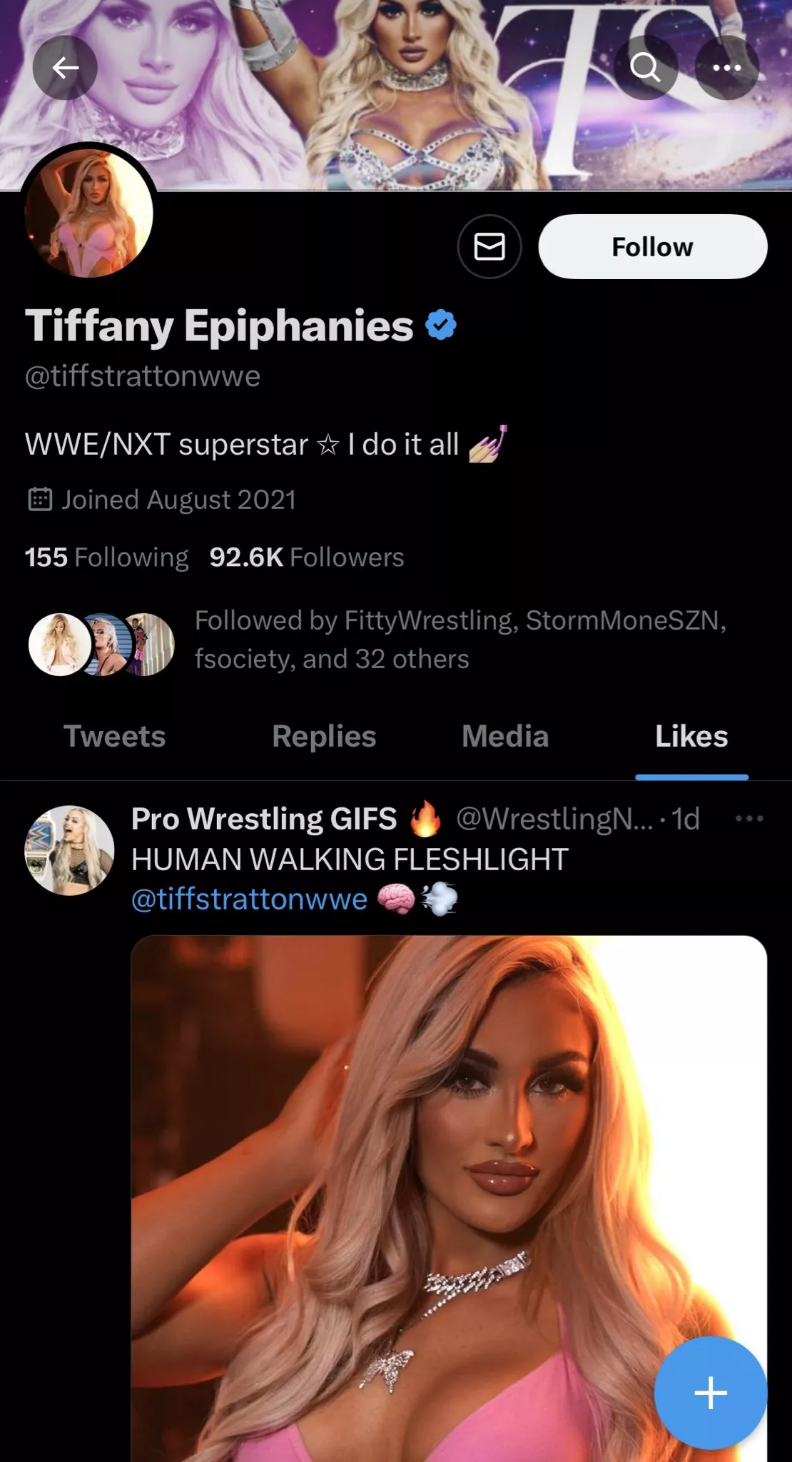 Hmm what could Tiffany had meant by this