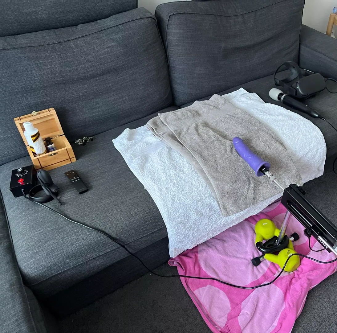 Home alone.