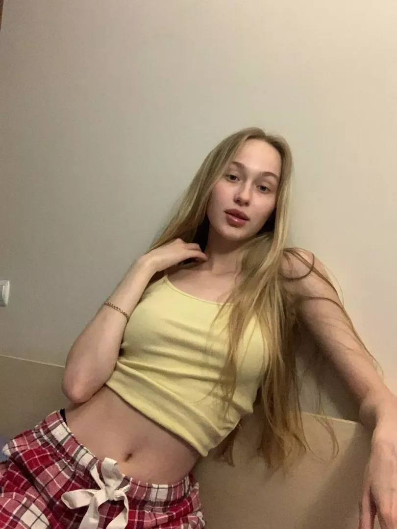 home cute girl