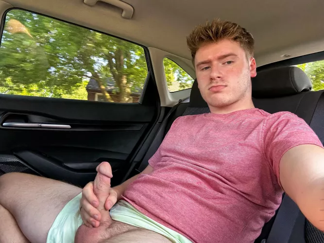 Hop in the back with me 😈