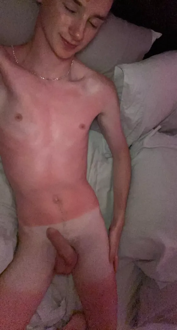 Hope this is a good tan line
