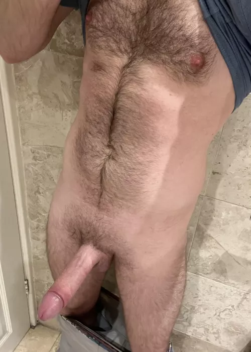 Hope you don’t mind the post-gym sweat