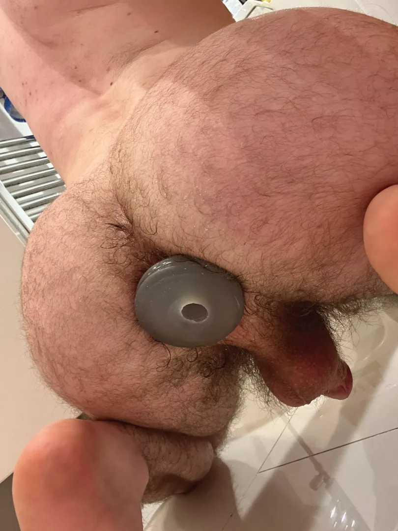 Hope you like a nice thicc stuffed pussy hole