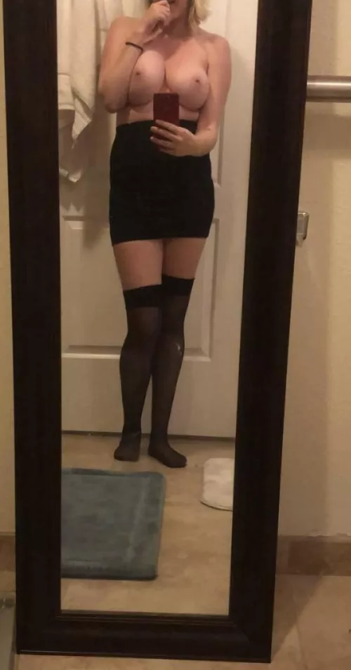 Hope you like my sexy new skirt
