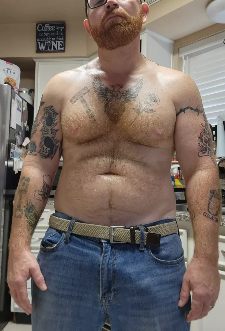 Hopefully inked up Ginger DILFs are your thing...