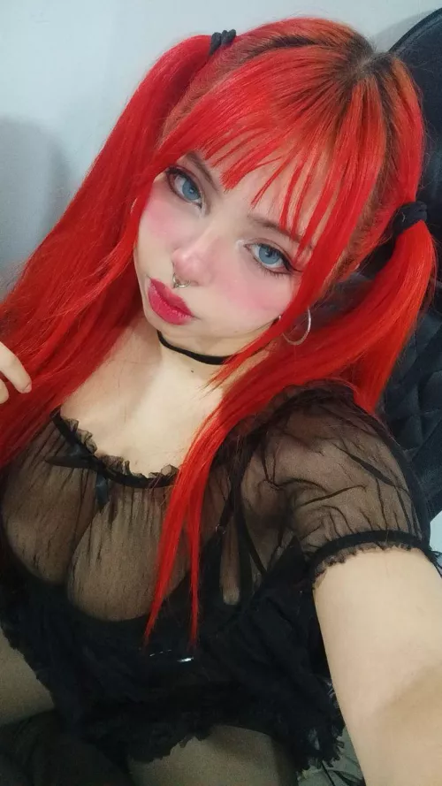 Hopefully my outfit doesnt cover my big tits too much?