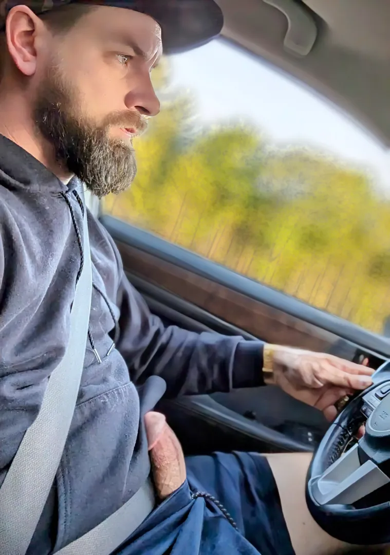 Horny drive home.