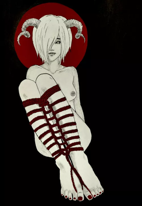 Horny Girl (Shibari Art)