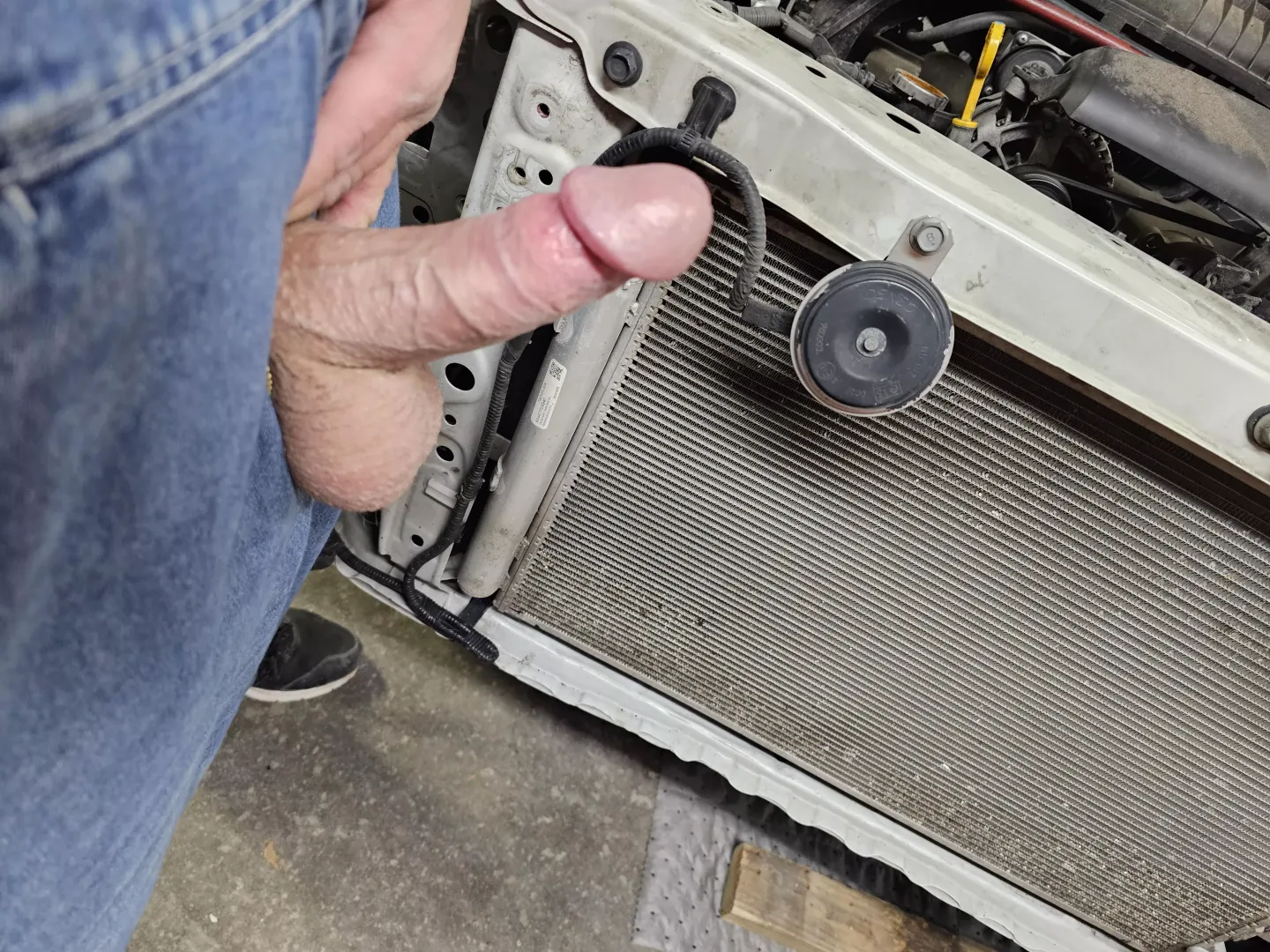 horny mechanic...
