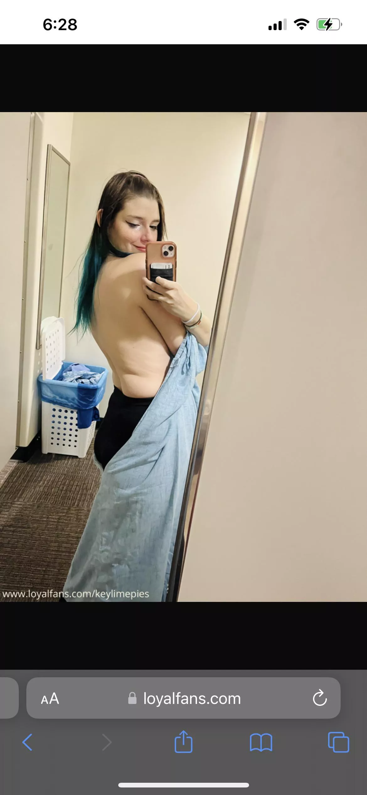 Hospital gown anyone? I had to get a chest X-ray