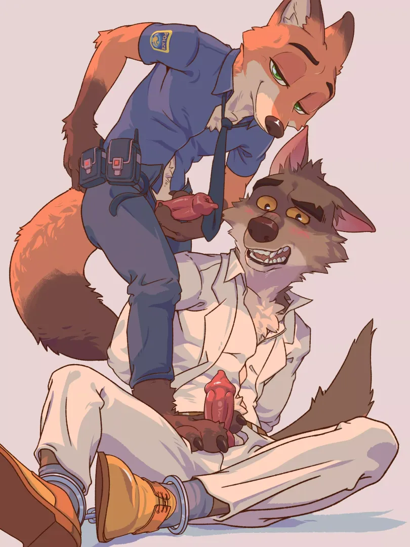 Hot cop And bad boy (saadness)